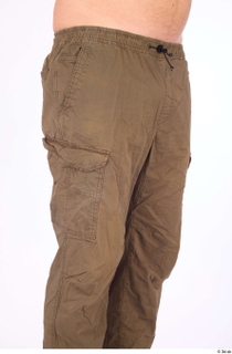 Dash brown cargo pants casual dressed thigh 0008.jpg